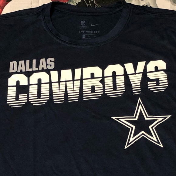 NEW NIKE DRI-FIT DALLAS COWBOYS SCRIMMAGE SHIRT M - Picture 4 of 8